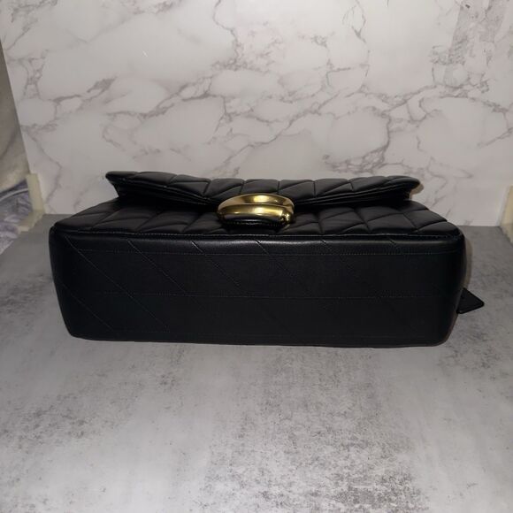 Coach Black Tabby 33 Quilted Nappa Leather Shoulder Bag CP151 $790 Retail - Picture 13 of 16